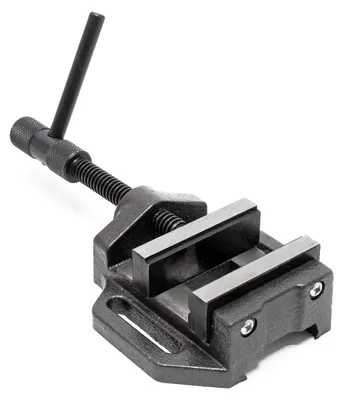 Produktbild von Schraubstock Maschinenschraubstock Werkbankschraubstock - Backenbreite 75 mm - Gusseisen - Backenhöhe 22/25 mm - Klemmbreite 46 mm