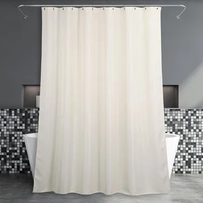 Produktbild von Famanu Duschvorhang Elegant 183x183 cm - Grau