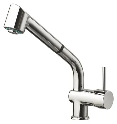 Produktbild von Sapho RHAPSODY Küchenarmatur mit ausziehbarer Spülbrause, Chrom