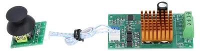 PWM-Drehzahlregler für 12V 50W / 24V 100W Motoren, Joystick
