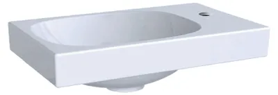 Immagine prodotto di Geberit Acanto lave-mains, 1 trou pour robinetterie à droite, sans trop-plein, 400x250mm, 500.635.01.8, 500.635.01.8