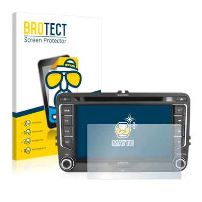 Produktbild von 2x BROTECT Schutzfolie für Zenec Z-E2015 Displayschutz Displayschutzfolie Folie Matt Entspiegelungsfolie