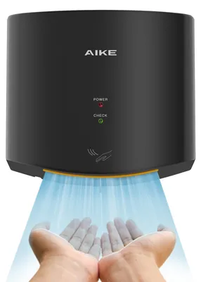 Handtrockner 1400 W, 10 s Trocknung, kompakt für kleine Büros