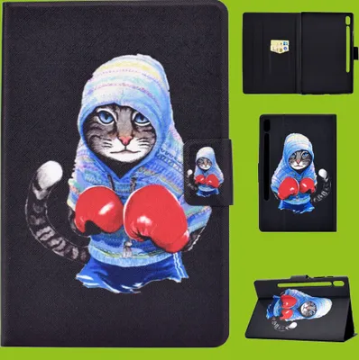 Produktbild von Für Samsung Galaxy Tab A 10.5 T590 / T595 2018 Motiv 54 Tasche Kunst Leder Hülle Etuis