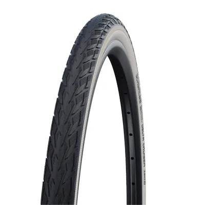 Produktbild von Schwalbe Delta Cruiser Drahtreifen, 26x1 3/8", 650 x 35A, Black/Whitewall, lose