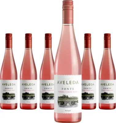 Produktbild von 6 x Aveleda Fonte Vinho Verde Rosé