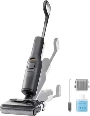 Productafbeelding van 2-in-1 Vloerreiniger - Draadloze Stofzuiger - Elektrische Mop - Snoerloze Schoonmaker - HEPA Filter