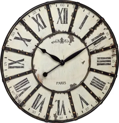 Produktbild von TFA 60.3039.02 VINTAGE XXL Design Wanduhr (60.3039.02)
