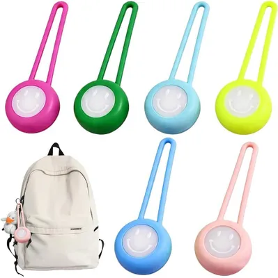 Immagine prodotto di 6 luci lampeggianti per zaino, riflettori LED per bambini con batteria, portachiavi riflettente, 3 modalità lampeggianti, un regalo utile