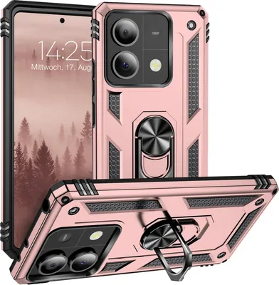 Produktbild von Armor Outdoor Handyhülle für Xiaomi Redmi Note 13 5G Handy Panzer Case Cover Schutzhülle Farbe: Rosegold