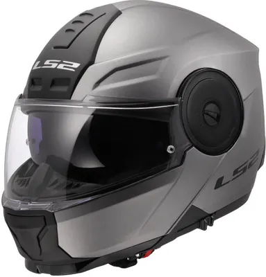 Image de Casque à visière LS2 FF902 Scope II, titane mat, M (57/58)