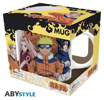 Produktbild von Naruto Konoha gegen Suna Tasse 320 ml