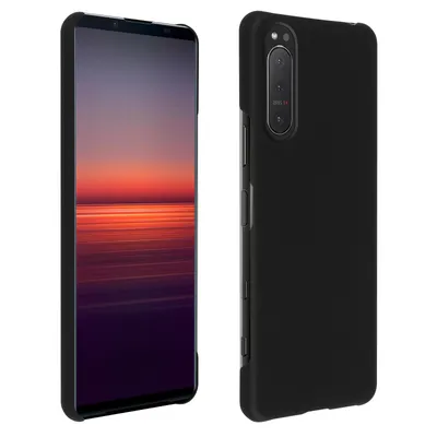 Produktbild von Avizar, Hardcase, Schutzhülle aus Polycarbonat für Sony Xperia 5 II, Schwarz