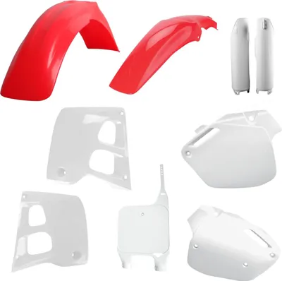 Produktbild von POLISPORT Plastic Kit OEM 91 - passend für Honda CR125/250
