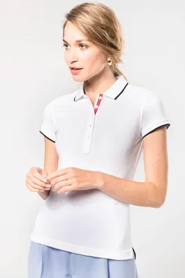 Image de Polo à manches courtes pour femmes Kariban