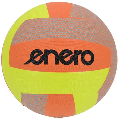 Zdjęcie produktu dla Piłka do siatkówki ENERO z gumy, styl brytyjski, do netballu, 22 cm, 400 g