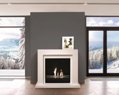 Produktbild von Tecno Air System - KAMIN Boden - Udine - Weiß