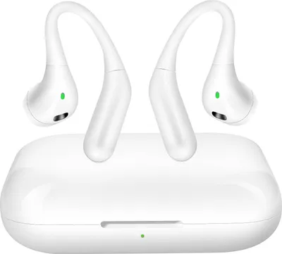 Immagine prodotto di LinQ, auricolari Bluetooth con gancio e microfono, bianco