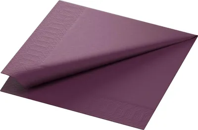Produktbild von Duni Dinner-Servietten 3lagig plum 40x40cm 250 Stück
