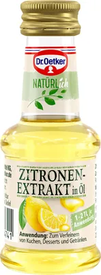 Image de Oetker - Naturel - Extrait de citron dans l'huile - Flacon de 35ml
