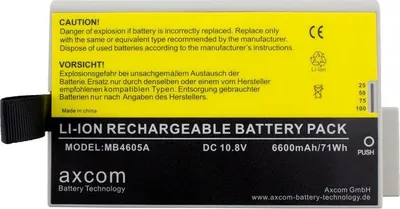 Immagine prodotto di Batteria agli ioni di litio per Philips IntelliVue MP20/30/40/50 - 10,8 V 6,6 Ah