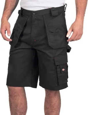 Produktbild von W38|Lee Cooper Holster Pocket Workwear Herren Arbeitsshort schwarz LCSHO810-BLK