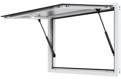 Immagine prodotto di Finestra snack per carrozza ristorante VEVOR, 915 x 610 mm, finestra di servizio per carrozza ristorante in alluminio, finestra di servizio ruotabile di max. 85°, adatta per carrozze ristorante e vagoni ristorante