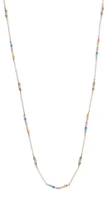 Imagen del producto de Elegante collar de cuentas de jade de colores, modelo AL4931, color