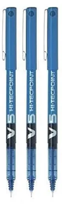 Productafbeelding van Pilot BX V5 Hi-Tecpoint 3-balpenset Extra fijne punt - 0,5 mm Lijnbreedte 0,3 mm Blauw