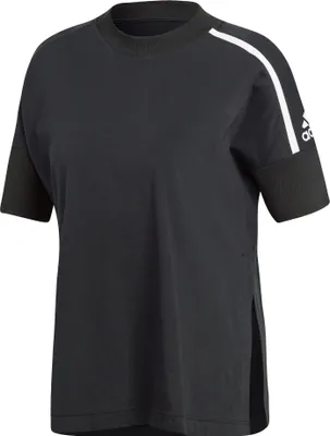 Produktbild von Adidas Z.N.E., T-Shirt, Erwachsener, Weiblich, Schwarz, Einfarbig, S