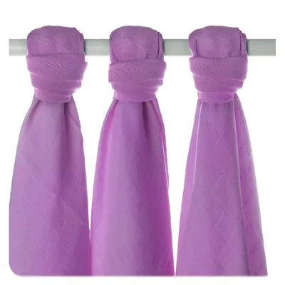 Obrázek produktu pro XKKO BMB Bambusová plenka 70x70, Lilac, (3ks)
