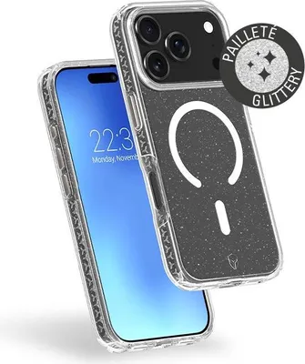 Obrázok produktu pre Puzdro Force, iPhone 17 Pro Max MagSafe AIR XTREM lesklé 4 m, priehľadné