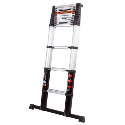 Produktbild von Batavia Teleskopleiter 3,27 m - SoftClose & Anti-Rutsch - Giraffe Air® Pro - Geeignet für den Innen- und Außenbereich. Leicht, kompakt, Aluminiumkonstruktion und sicher - Soft-Close-Technologie