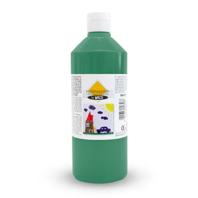 Produktbild von WACO Kindermalfarbe 500ml grün