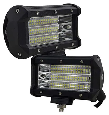 Obrázok produktu pre Univerzálny 90 W LED halogénový reflektor/pracovná lampa 12 V – 24 V s kombinovaným bielym svetlom pre osobné automobily, terénne vozidlá, autobusy, dodávky a nákladné automobily