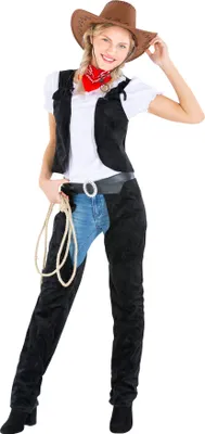 Produktbild von dressforfun® Frauenkostüm Cowgirl wild Amber