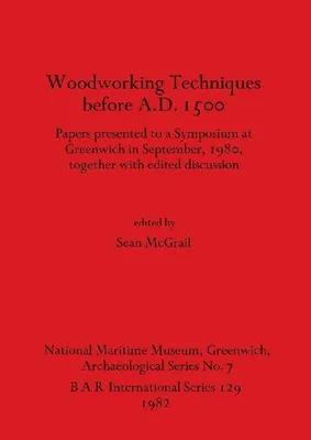 Produktbild von Woodworking Techniques before A.D.1500