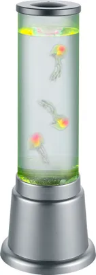 Zdjęcie produktu dla Lampa stołowa LED rybki JELLY srebrno-przezroczysty 6W 520lm akryl wym:36x12,5x12,5cm IP20 RL