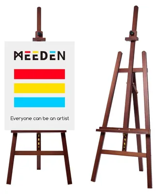 Staffelei aus Buchenholz, höhenverstellbar, für Leinwände bis 109 cm