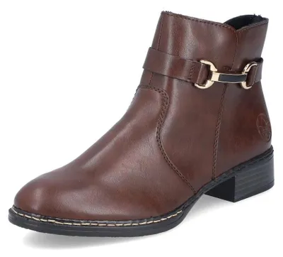 Produktbild von Rieker Damen Ankle Boots 73487, Frauen Stiefeletten,Kurzstiefel,uebergangsschuhe