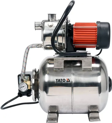 Obrázek produktu pro Yato YT-85370, 1200 W, AC, 2,8 bar, 4000 l/h, IPX4, Černá, Metalická, Červená