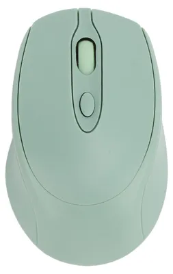 Obrázok produktu pre Bezdrôtová myš s technológiou Bluetooth 5.0 a 2,4 GHz v duálnom režime s USB prijímačom pre telefón, notebook a PC, rozlíšenie 800/1200/1600 DPI, tichá, dobíjateľná, zelená
