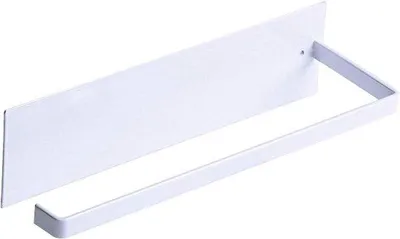 Immagine prodotto di Portasciugamani da cucina autoadesivo bianco, 25 cm, metallo