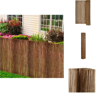 Produktbild von vidaXL Weidenzaun 300x100 cm -  Zaunfelder
