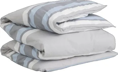 Produktbild von GANT Oxford stripe Single Bettdeckenbezug einzeln Farbe Grey multi Größe 155x220