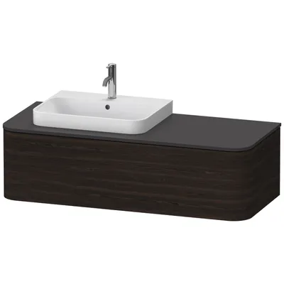 Produktbild von DURAVIT HP4942L6969 WTU HappyD2+ wandh.,354x1300x550mm