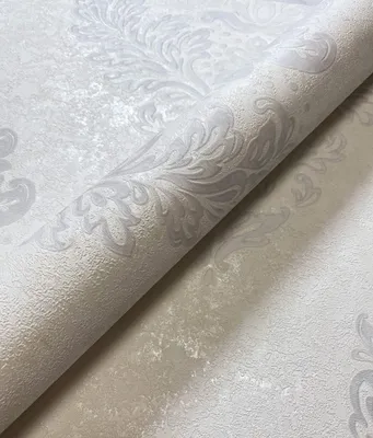 Produktbild von NEWROOM Tapete Weiß Vliestapete Ornament - Barocktapete Barock Grau  Prunk   Glamour