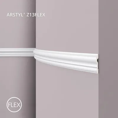 Image de NMC Z13 Flex ARSTYL Cimaise Moulure décorative flexible 2 m