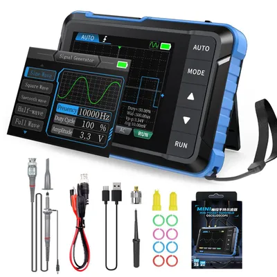 Produktbild von Tragbares digitales Oszilloskop mit Signalgenerator und 1 MHz Bandbreite