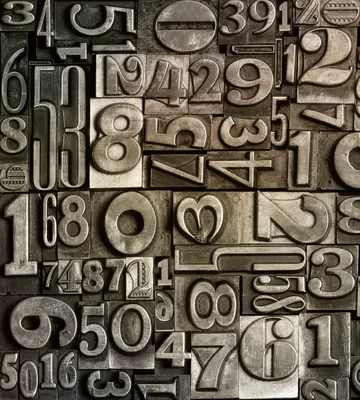 Produktbild von Fototapete - Typeset 225x250cm - Vliestapete